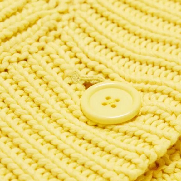 ROTATE BIRGER CHRISTENSEN Gracelyn cropped cotton-blend cardigan - Picture 2 of 5